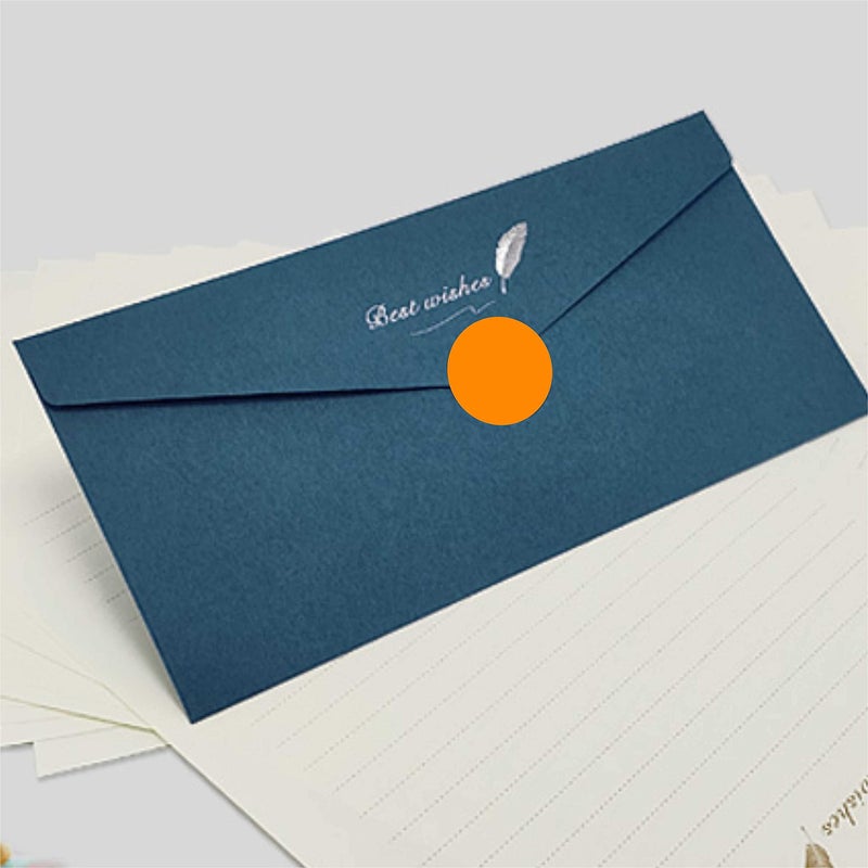 PARLAIM 3/4"" Round Color-Coding Circle Dot Labels in Roll  1000 Stickers  0.75 inch for Family and Office  Orange - Image 4